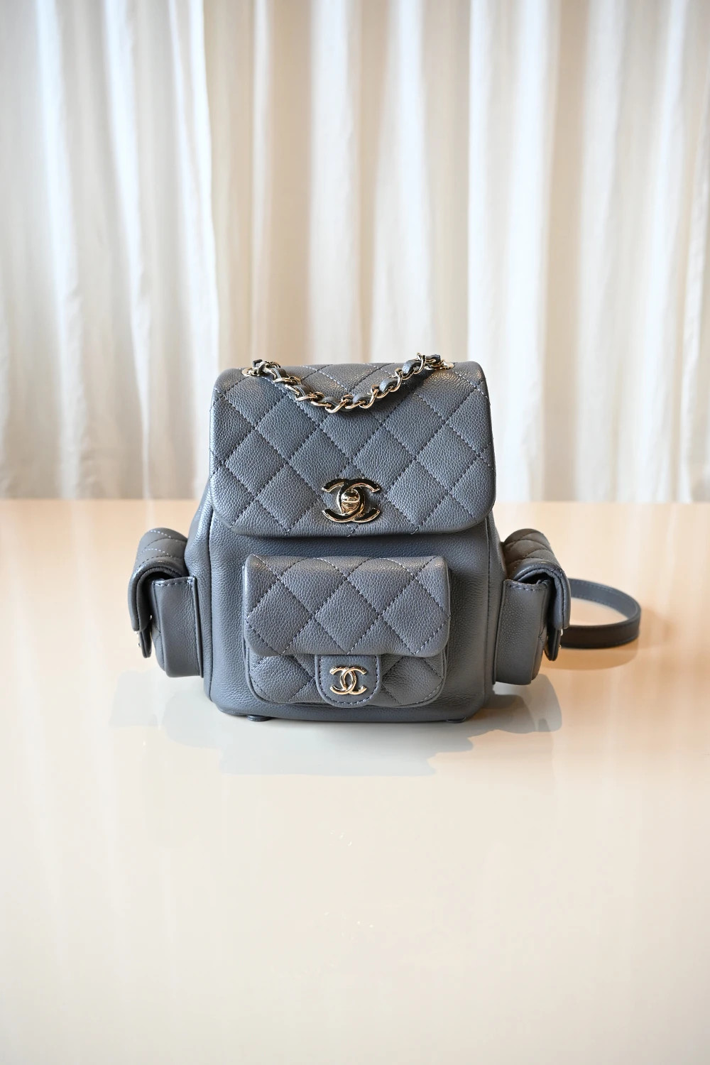 Chanel Duma Backpack | Grey