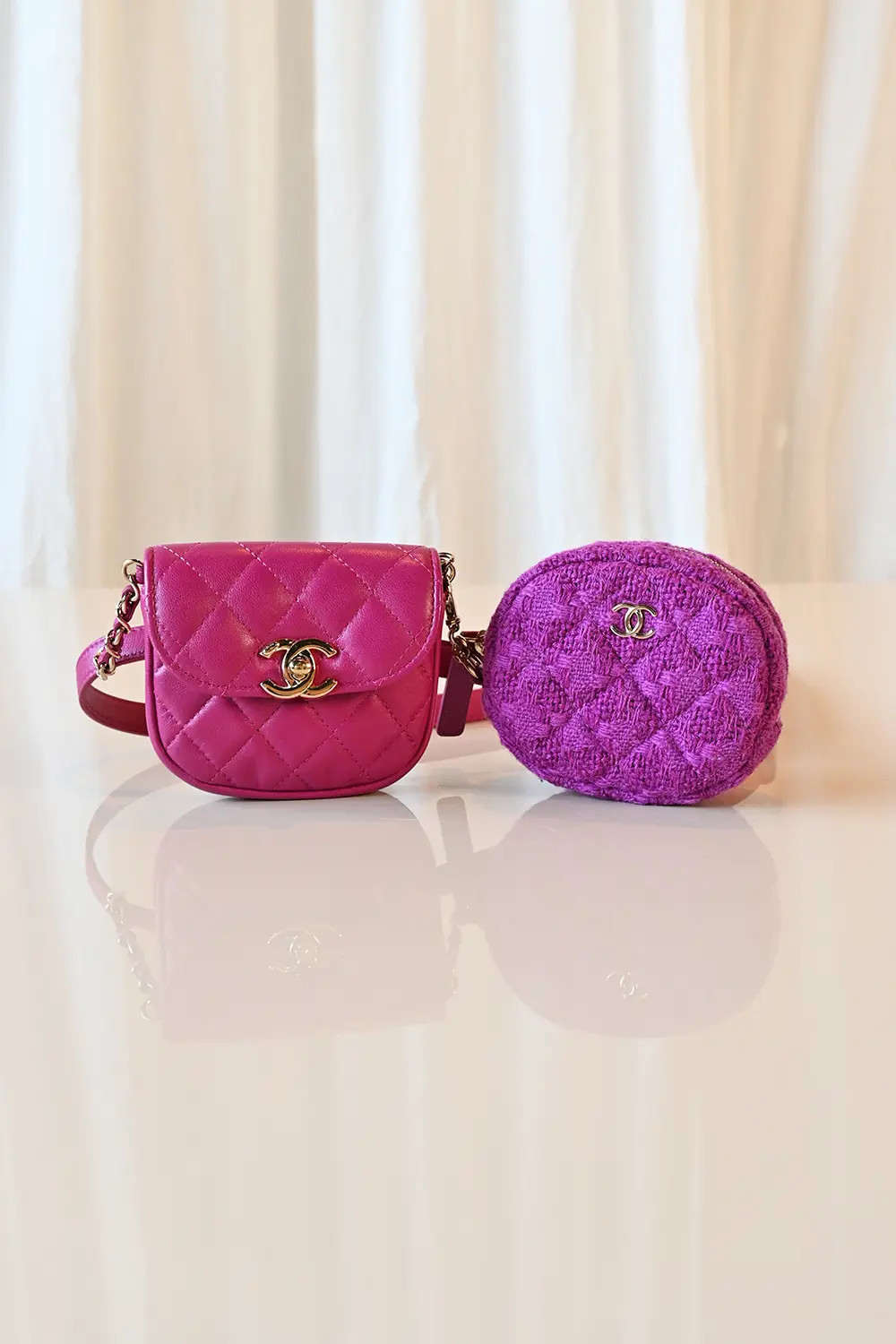 Chanel Waist bag with Coin Purse | pink